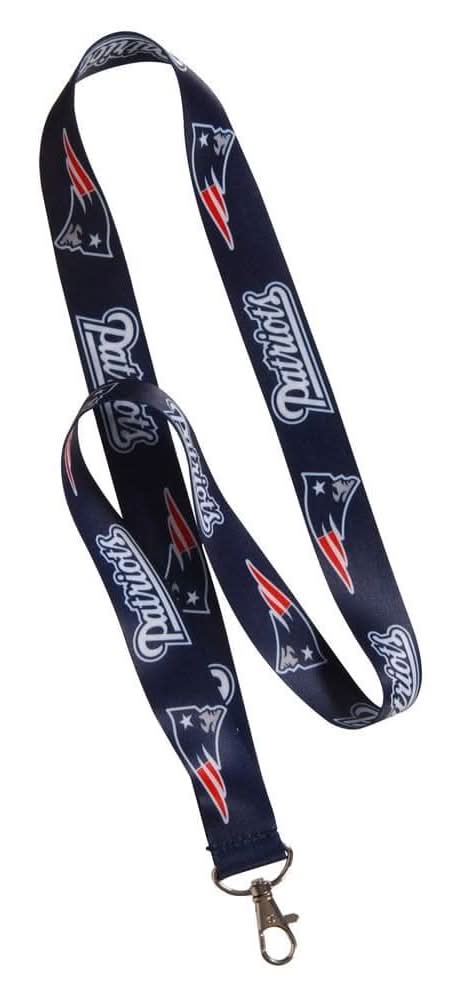 Hillman Nfl New England Patriots Lanyard