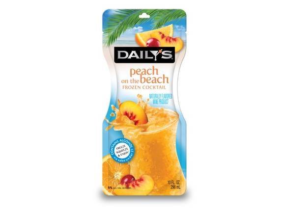 Daily's Peach on the Beach Frozen Cocktail (10 fl oz)