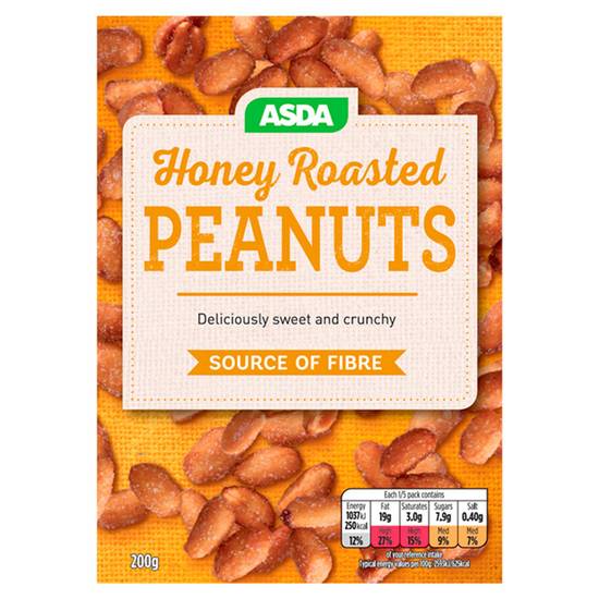 Asda Honey Roasted Peanuts 200g