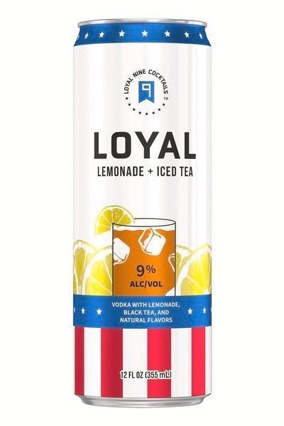 Loyal 9 Lemonade & Iced Tea Vodka Cocktail (4x 12oz bottles)