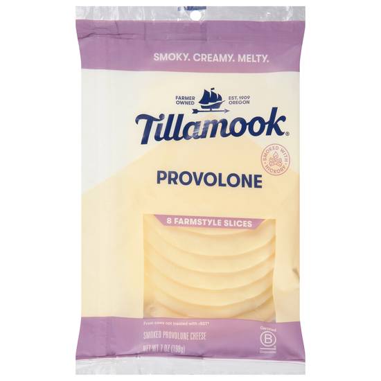 Tillamook Smoked Provolone Cheese Slices (7 oz)