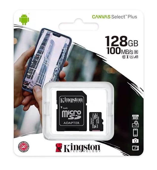 Kingston · Memoria micro sd canvas select plus (1 g)