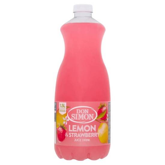 Don Simon Lemon & Strawberry Juice Drink 1.5L