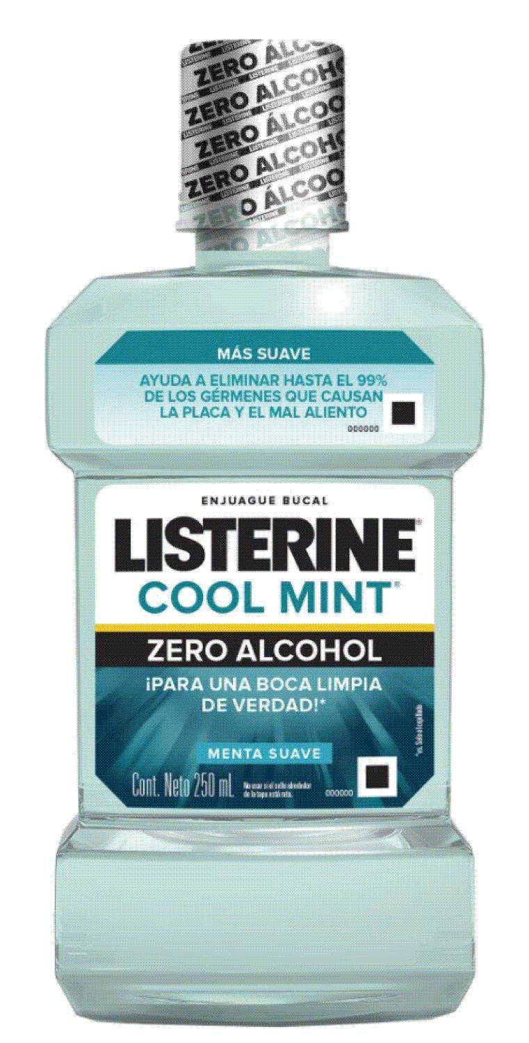 Listerine · Enjuague bucal zero cool mint (250 ml)