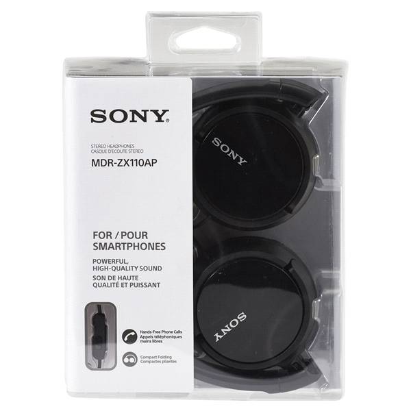 Sony Smartphone Headset - Black Zx110ap