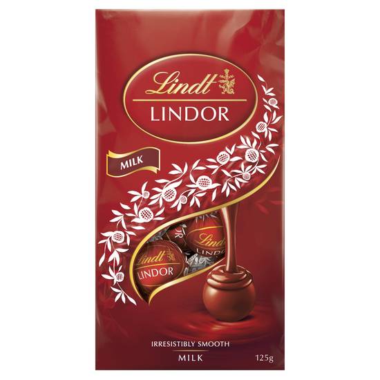 Lindt Lindor Milk Chocolate Bag 125g