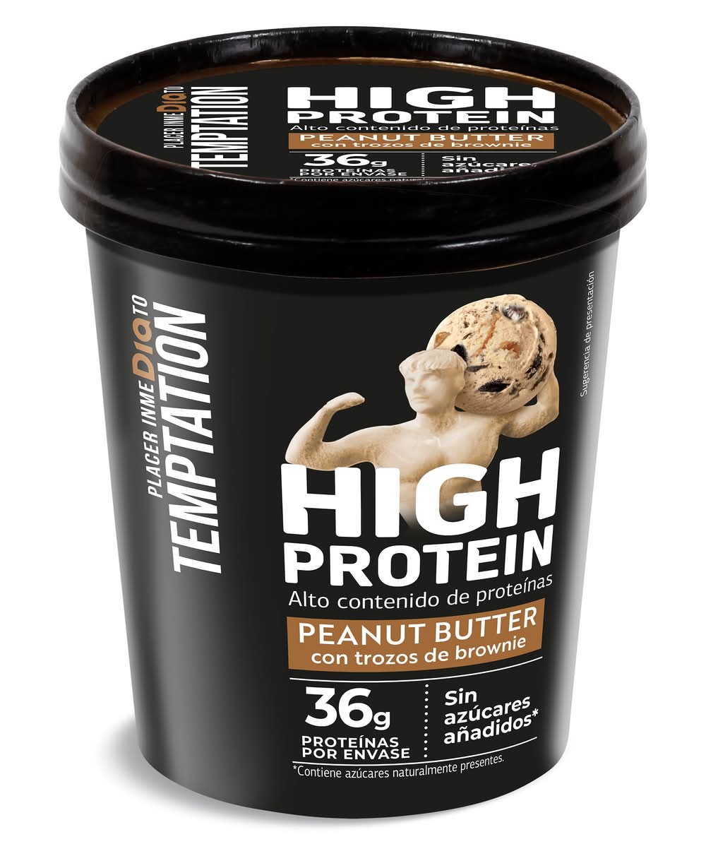Helado De Cacahuete Alto En Proteínas Temptation De Dia Tarrina 350 G