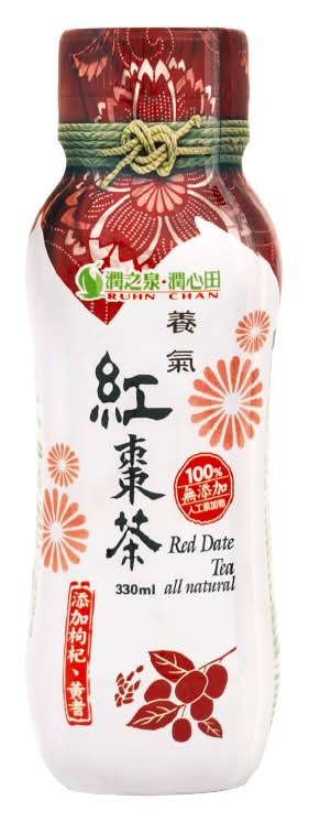 潤之泉潤心田-紅棗茶(330ml/瓶)