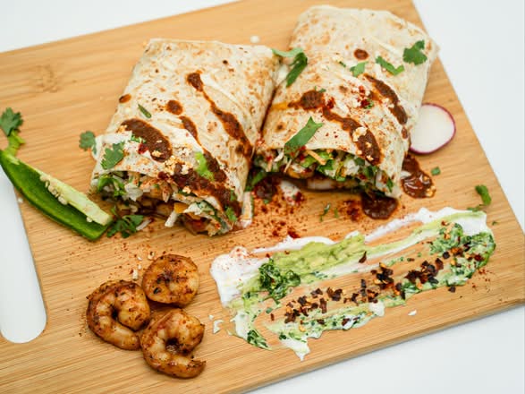 Grilled Shrimp Burrito
