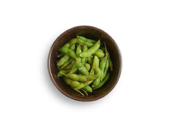edamame with salt (vg)