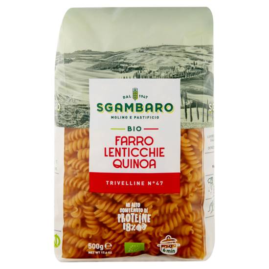 Trivelline  Farro Lenticchie Sgambaro 500 g