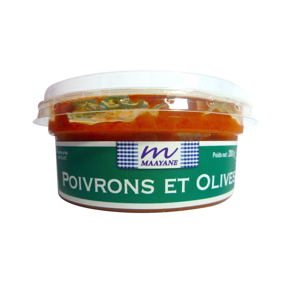 Maayane - Poivrons et olives casher
