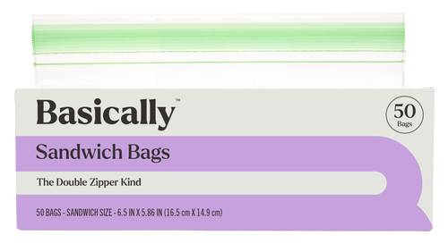Basically Sandwich Bags 50ct