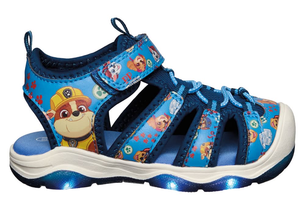 Licensed Paw Patrol Toddler Character Light Up Shoes, 8