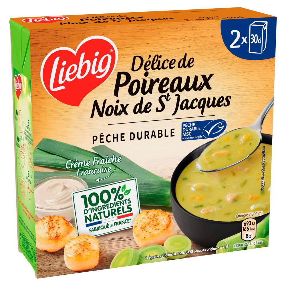 Liebig - Délice de poireaux noix de st jacques (600ml)