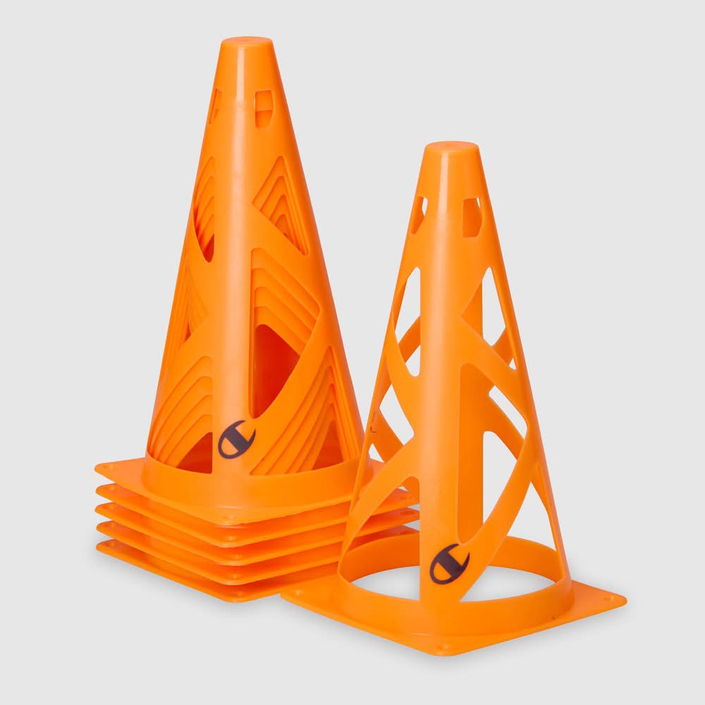 Champion Agility Cones, 9 in, Orange (6 ct)