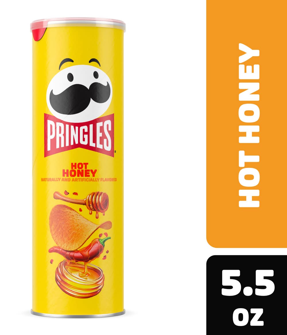 Pringles Potato Crisps Chips, Hot Honey (5.5 oz)