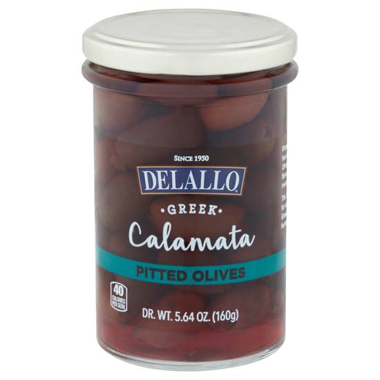 Delallo Greek Calamata Pitted Olives