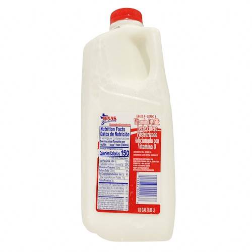 Texas Bluebonnet Whole Milk (0.5 gal)