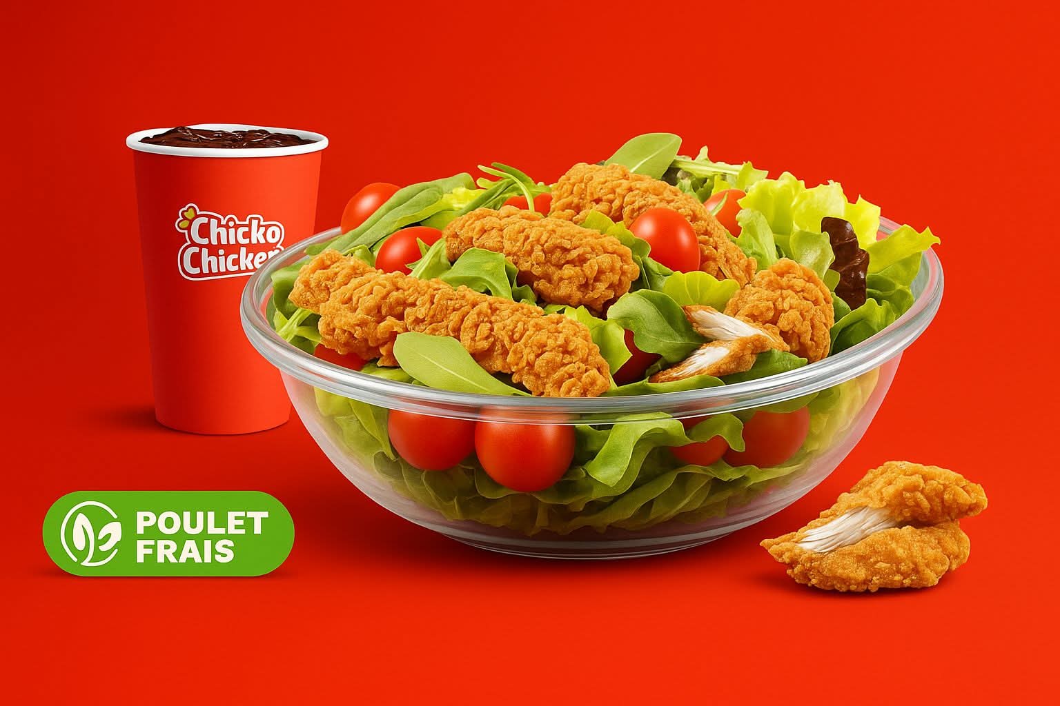Menu Salade Chicko Chicken