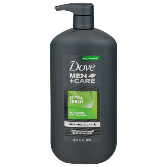 Dove Extra Fresh Body and Face Wash (30 fl oz)