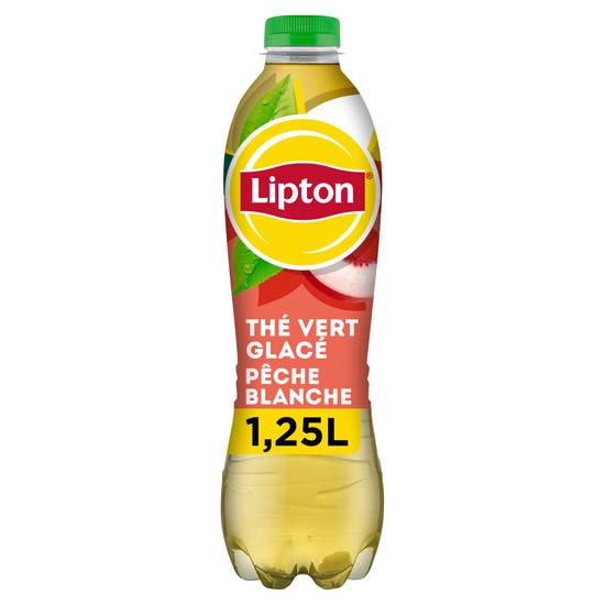Lipton - Thé vert glacé saveur pêche blanche (1.25 L) (pêche blanche )