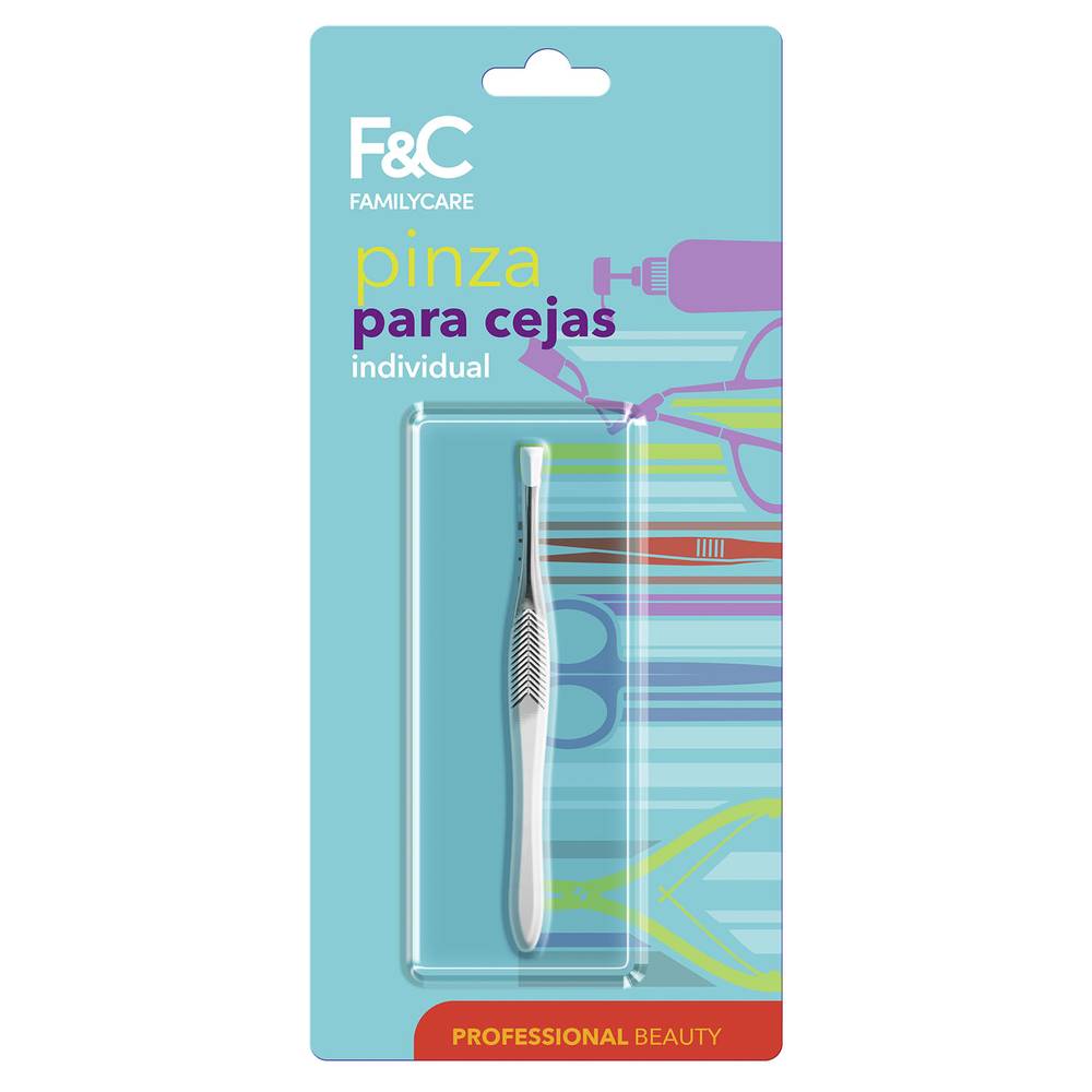 Family care pinza para cejas individual (1 u)