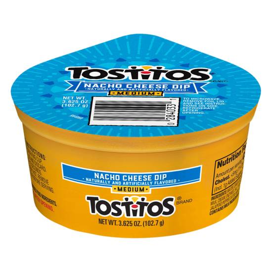 Tostitos Nacho Cheese Queso Dip 3.625oz