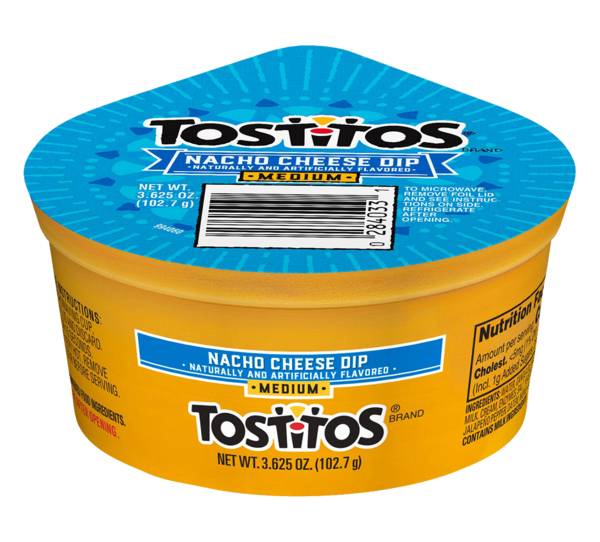 Tostitos Nacho Cheese Queso Dip 3.625oz