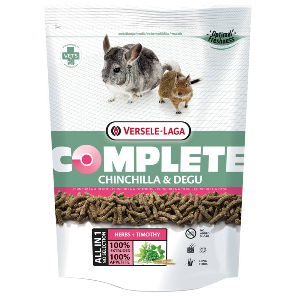 Versele-Laga · Complete alimento para chinchilla y degú (500 g)