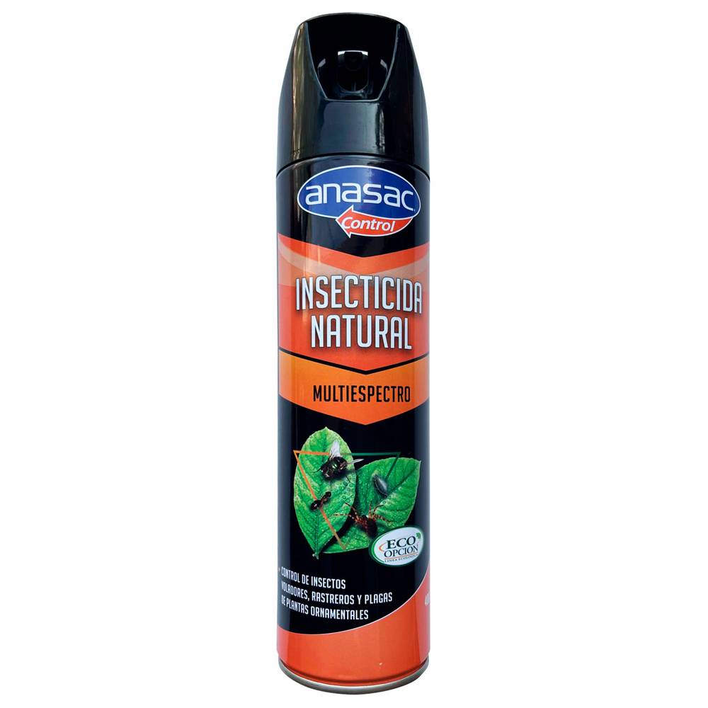 Anasac insecticida natural multiespectro 440cc eco opción (100 gramos)