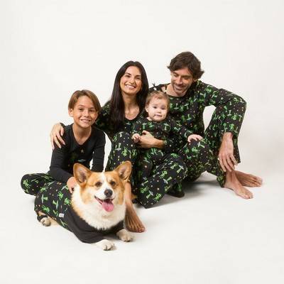 Leveret Dog Cotton Pajamas Alien M