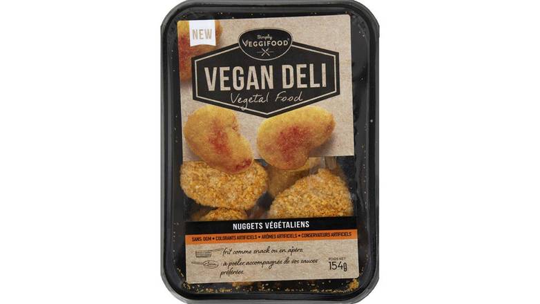 Vegan Deli Nuggets végétaliens La barquette de 154 g