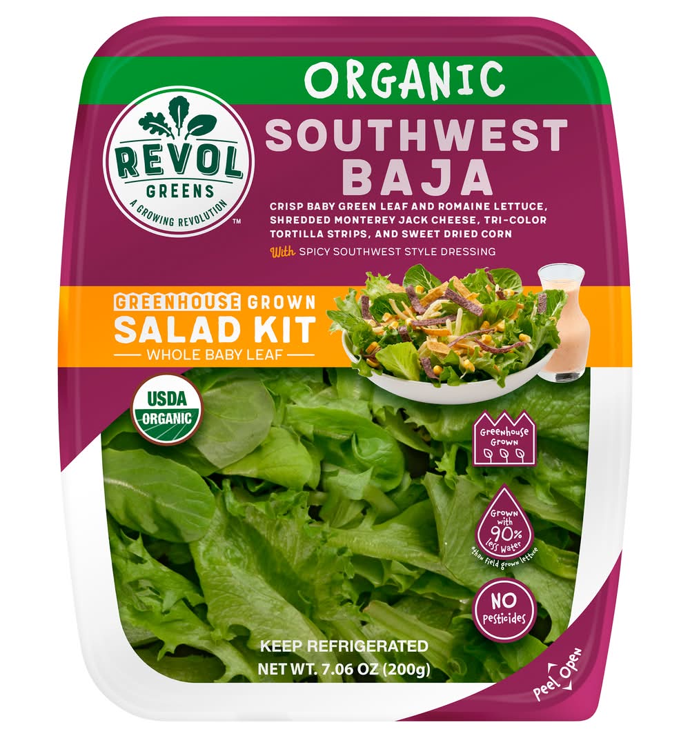 Revol Greens Organic Southwest Baja Salad Kit (7.06 oz)