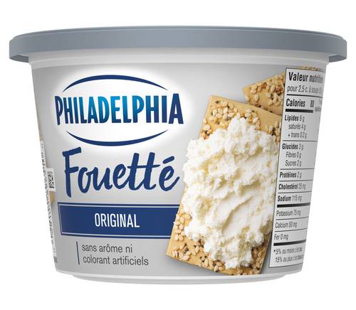 Philadelphia fromage à la crème fouetté original - original whipped cream cheese