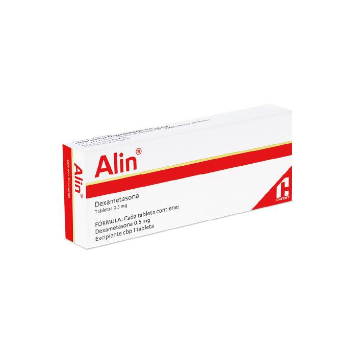 Chinoin alin dexametasona tabletas 0.5 mg (30 piezas)