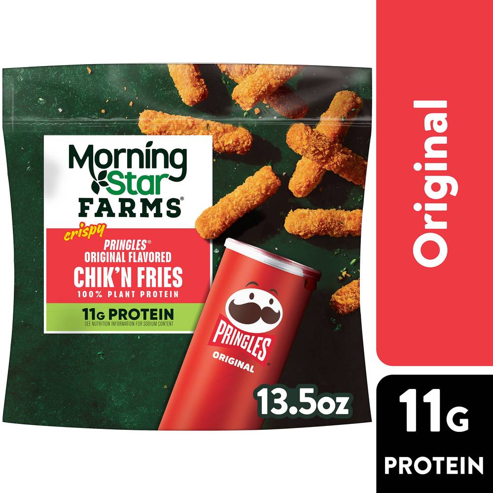 MorningStar Farms Plant Based Pringles Original Flavored Chik'n Fries (13.5 oz)