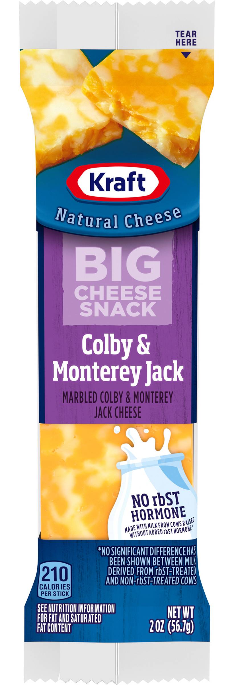 Kraft Colby & Monterey Jack Cheese Snack (2 oz)