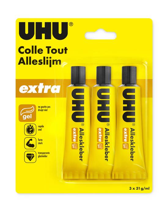 Uhu - Colle tout extra (3 pièces, 93 ml)