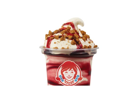 Cherry Crumble Frosty®, Vanilla (Cals: 390-580)