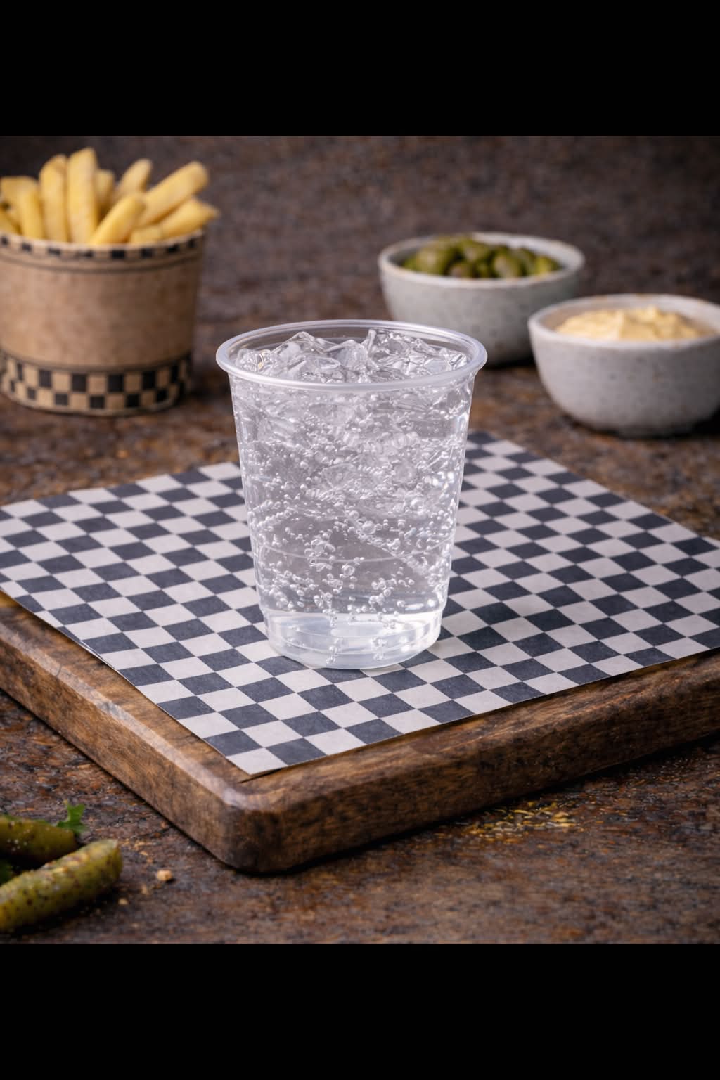 Eau plate