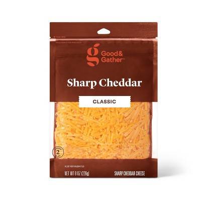 Good & Gather Shredded Sharp Cheddar Cheese