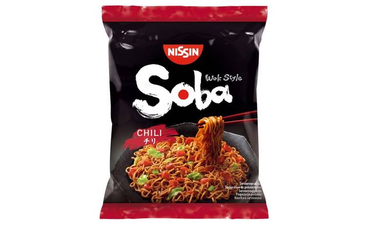 Nissin Soba Wok Style Noodles Chilli 111g (402583)