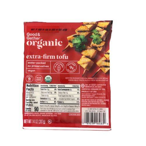 Good & Gather Organic Extra Firm Tofu