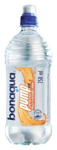 Bonaqua Pump Peach 750ml