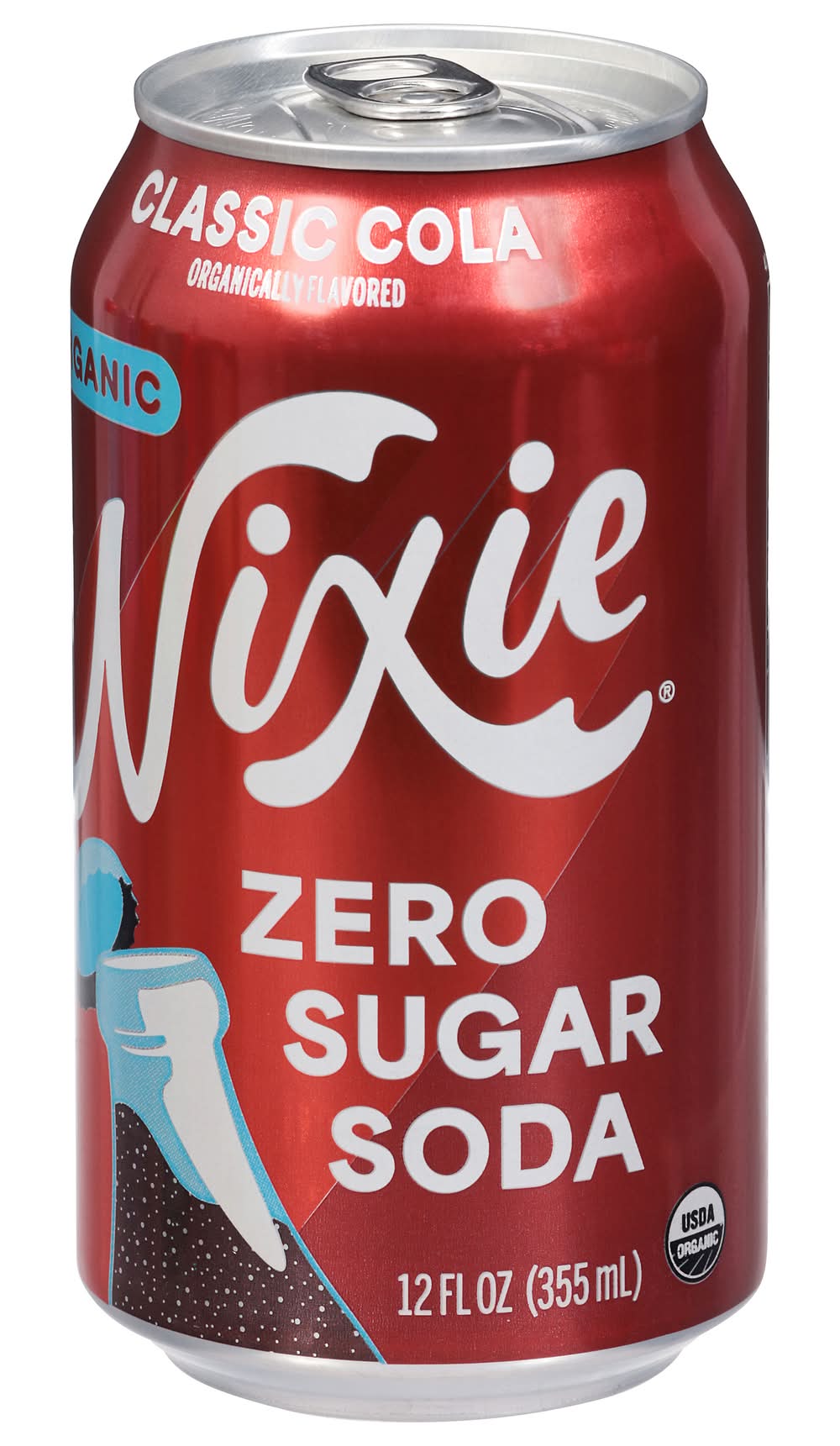 Nixie Organic Zero Sugar Soda, Classic Cola (12 fl oz)