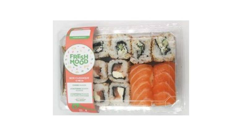 2B FRESH Box sushi classique La boîte de 10 sushis