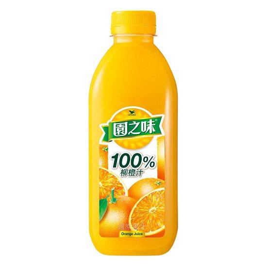 統一園之味100%柳橙汁900ml