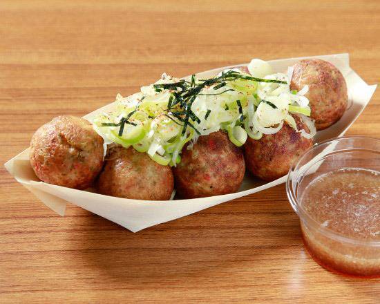 ねぎ��だこ8個入 Green Onion Takoyaki (8 Pieces)