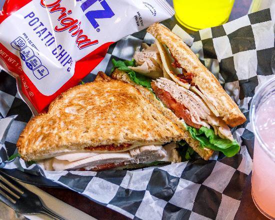 Bacon Turkey Club Sandwich